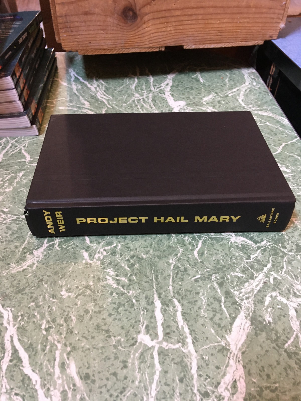 ANDY WEIR Project Hail Mary HB Ballantine 2021 1st/1st Sci Fi Martian