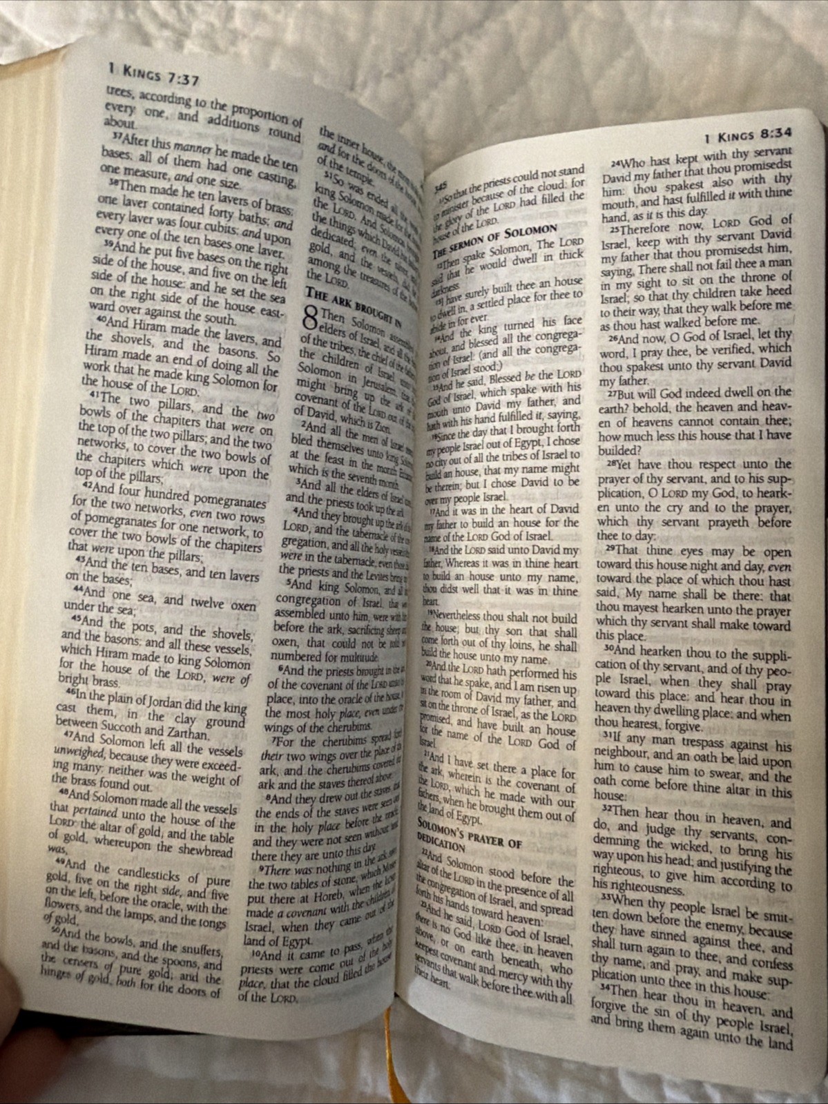 Holy Bible – Compact KJV with snap closure