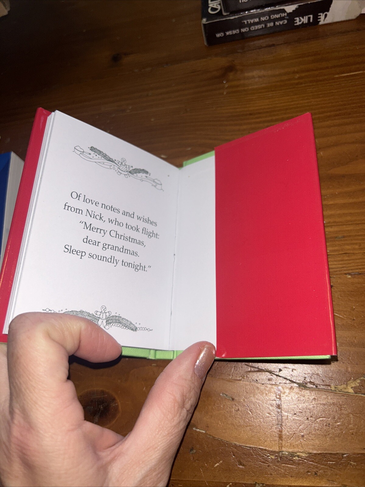 Grandma’s Night Before Christmas by Sue Carabine and Gibbs Smith Publisher B2