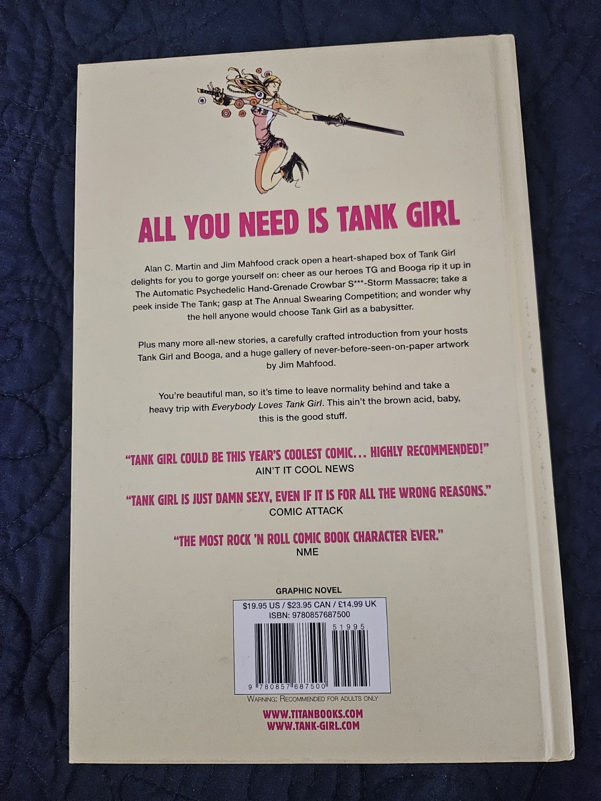 Everybody Loves Tank Girl by Jim Mahfood & Alan Martin – Hardback