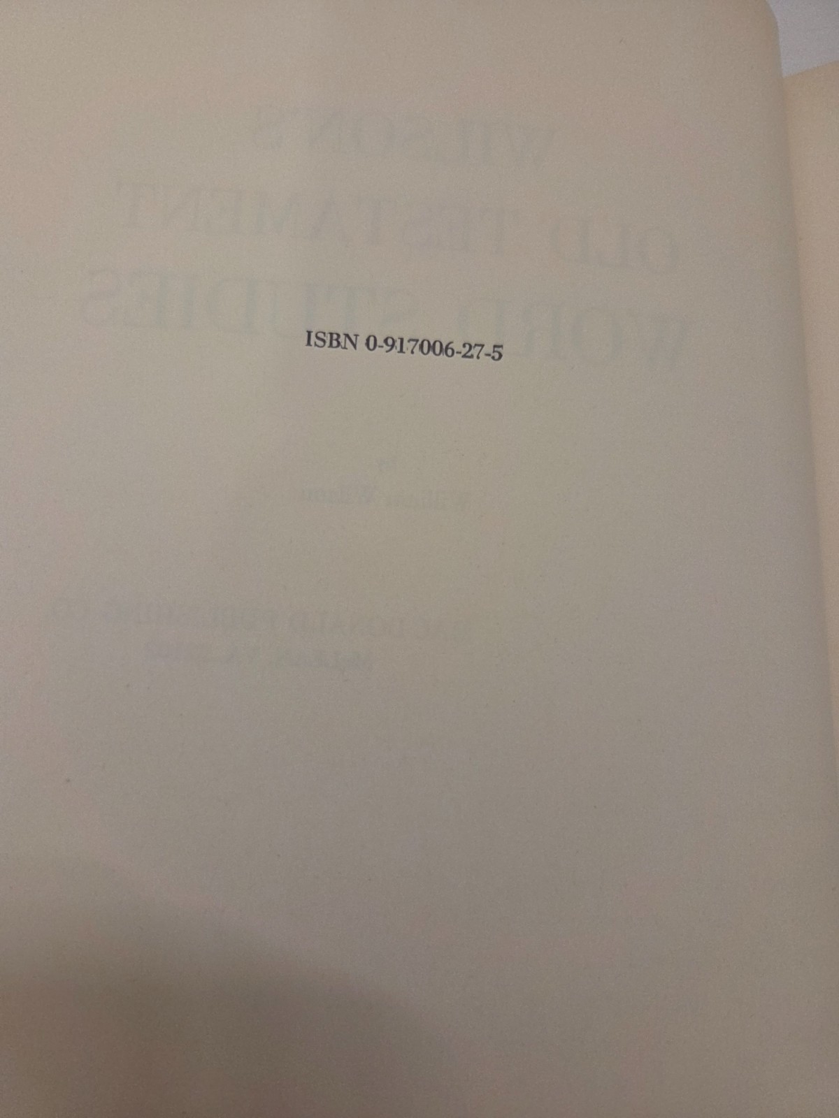 Wilson’s Old Testament Word Studies Unabridged Edition – Sermon Prep, Bible Help