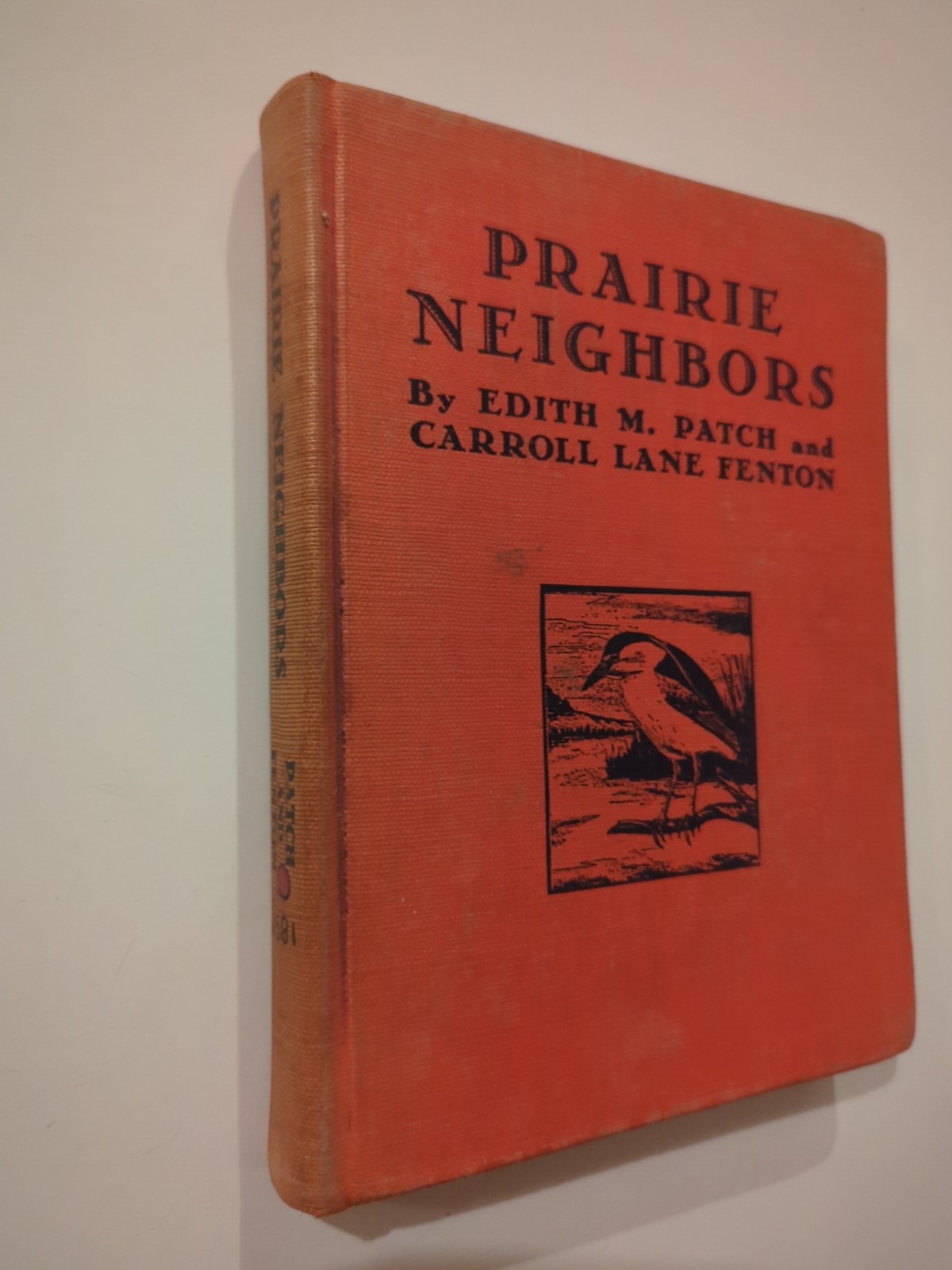 Prairie Neighbors Edith M. Patch HC 1940 Vtg First Ed Macmillan Company