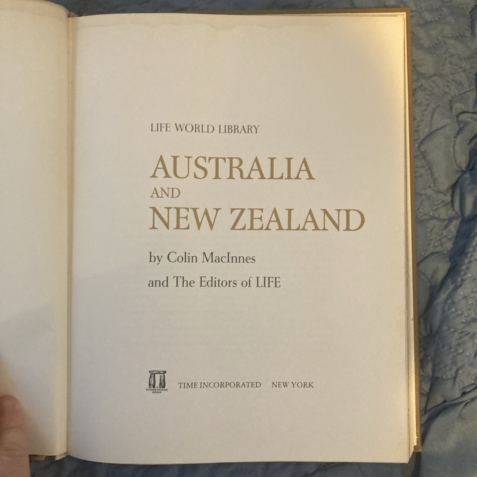 Australia and New Zealand (Life World Library)