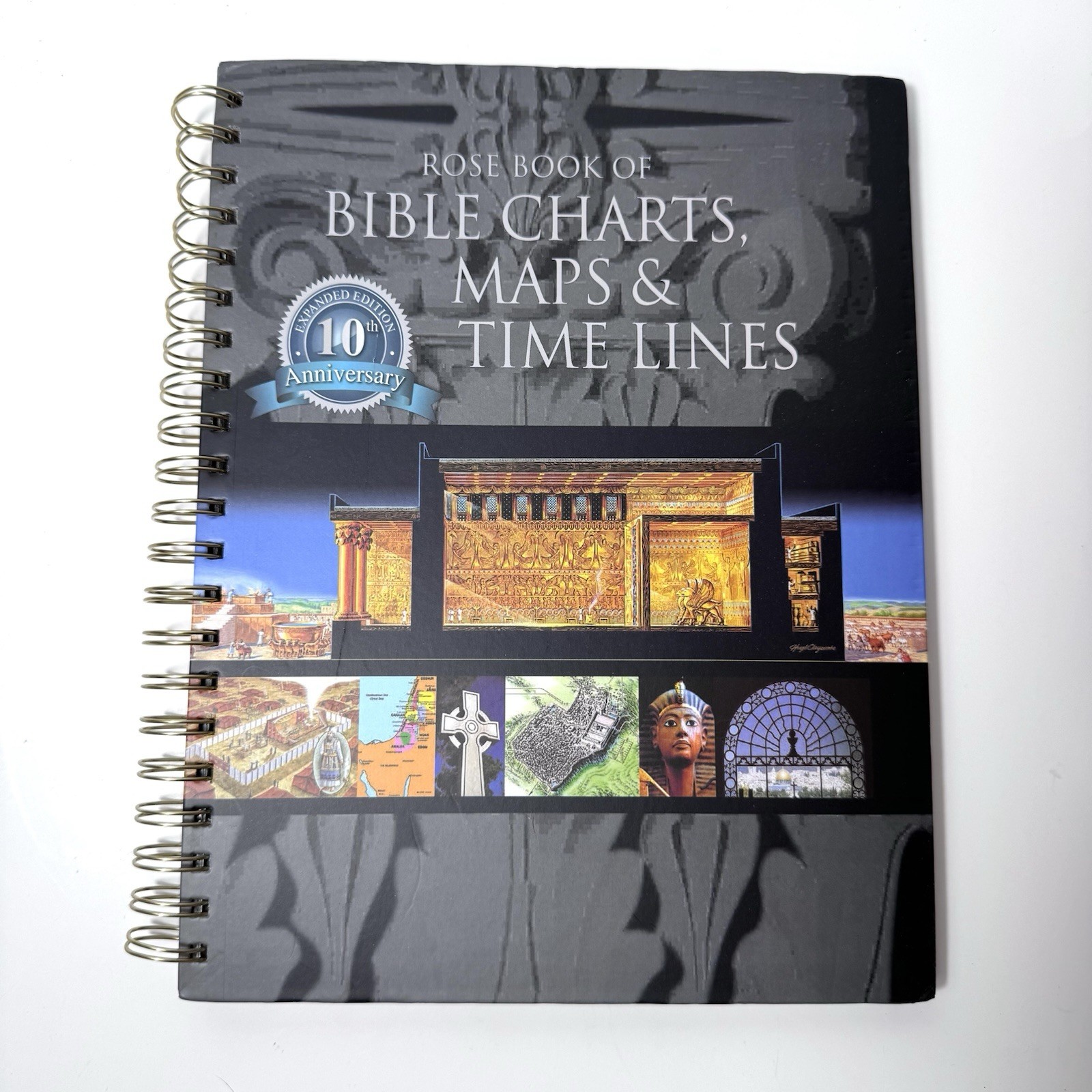 Rose Book of Bible Charts Maps and Time Lines Spiral Bound