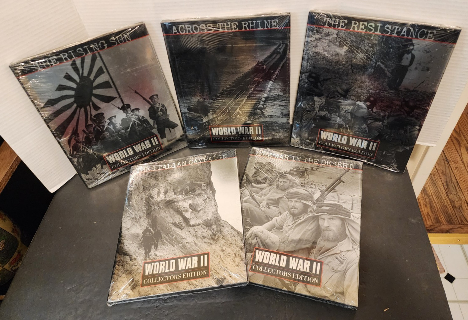 19 Vol WORLD WAR II Collector’s Edition Time-Life Books HC/DJ (5 SEALED) **VGC**