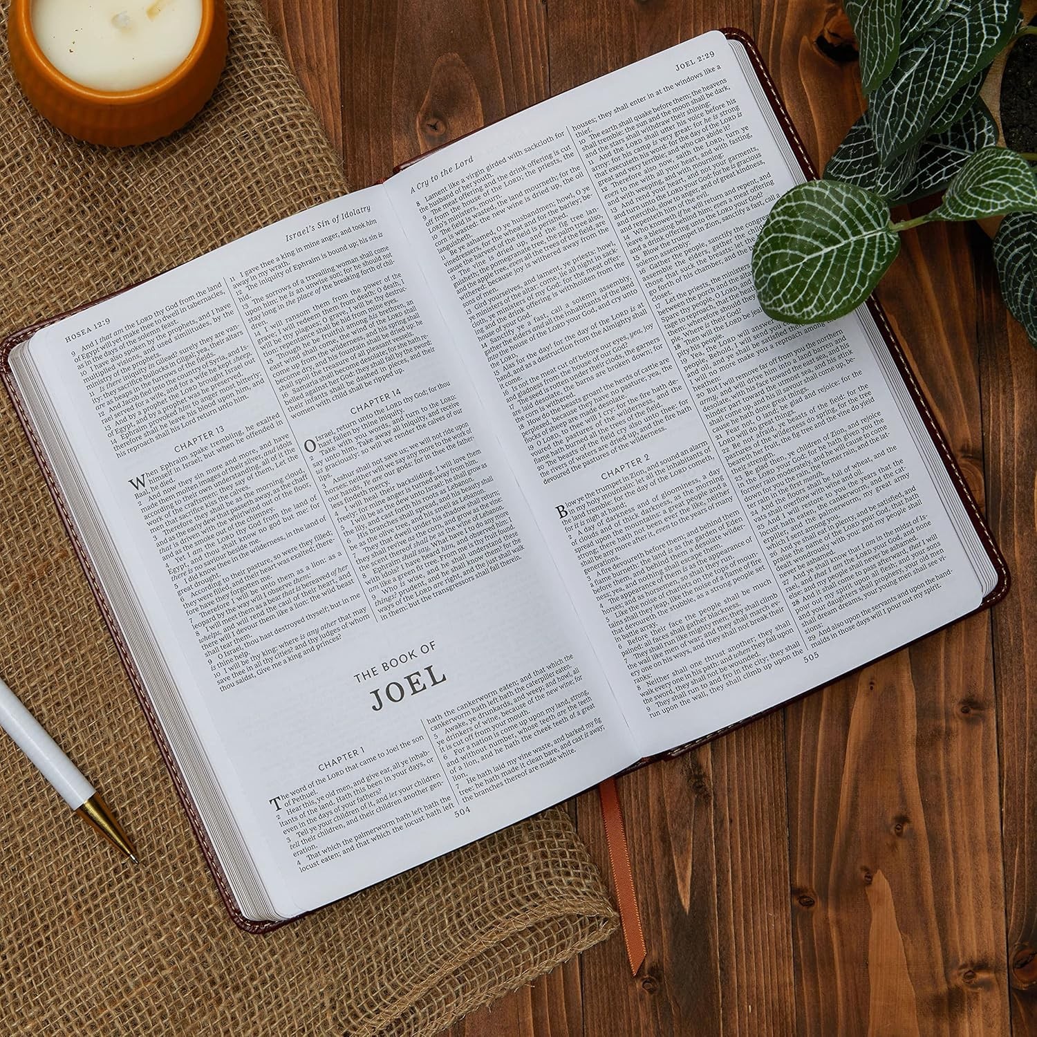 Brand New Black KJV Bible Faux Leather Red Letter Edition Comfort Print Church..