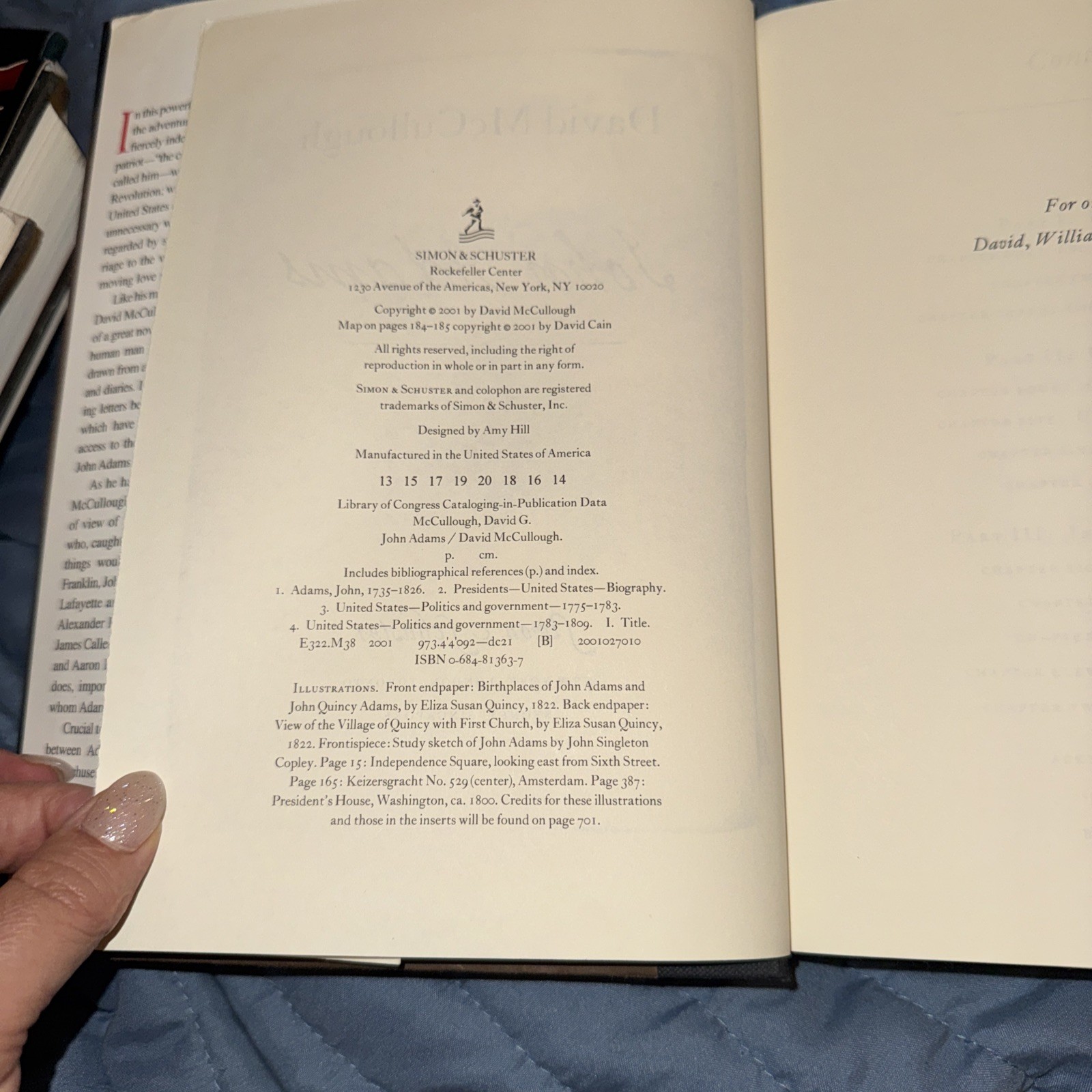 John Adams by David McCullough (2001, Hardcover)
