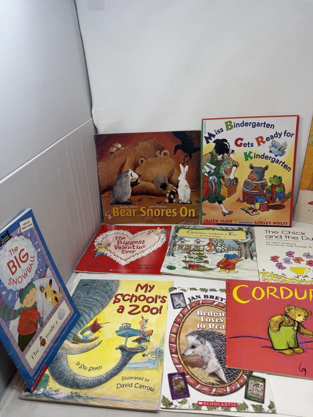 Children’s Scholastic Picture Books Kids Paperback Storybook Storytime Lot of 12