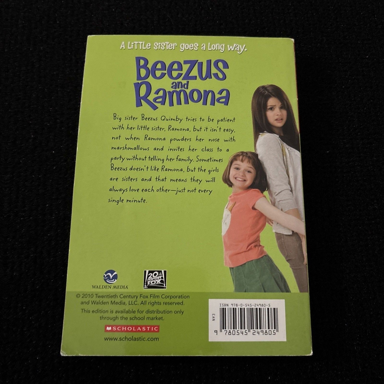 Beezus and Ramona By Beverly Cleary Scholastic Series – New Unread Copy