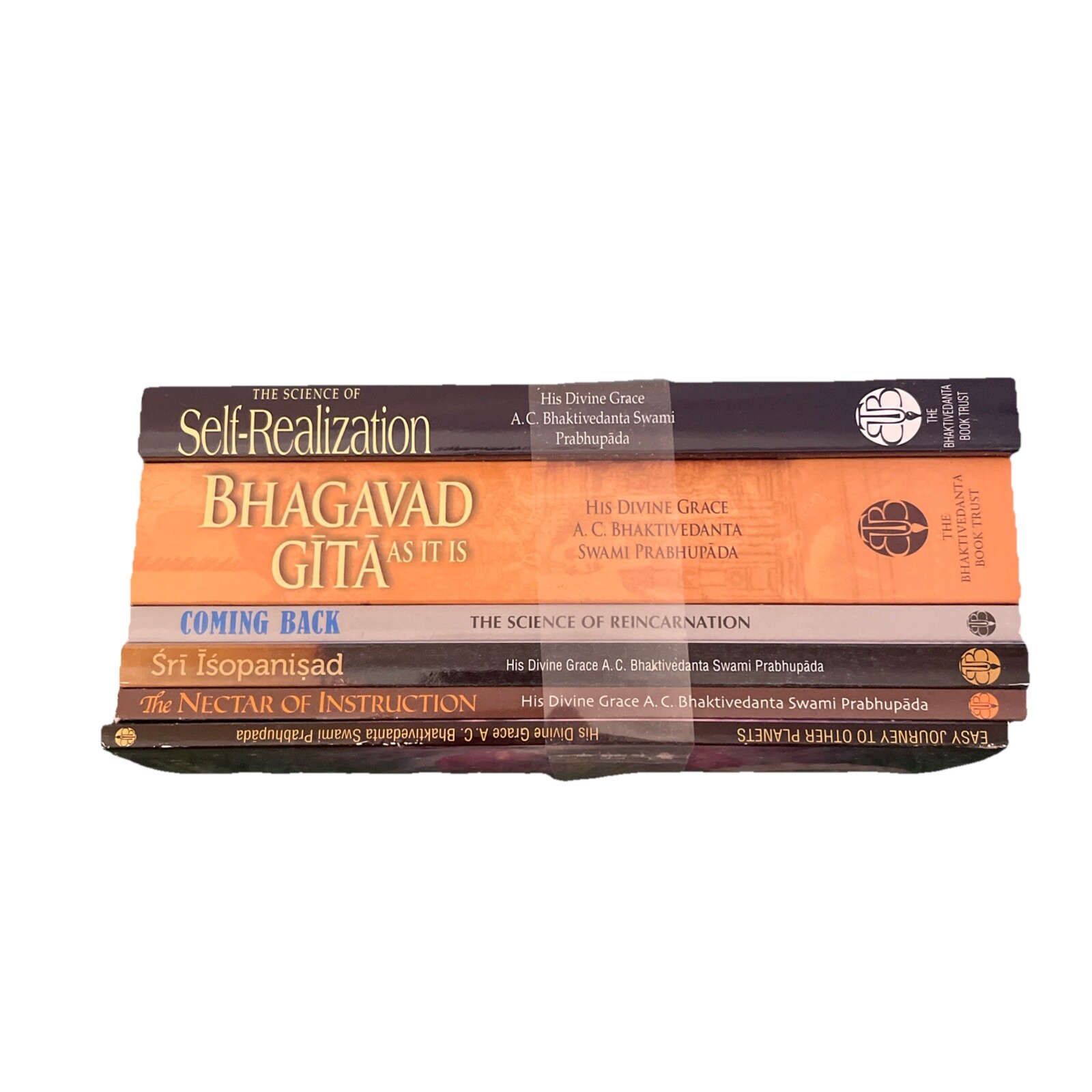 His Divine Grace Set Of 6 A.C. Bhaktivedanta Swami Prabhupada Planets Nectar Sri