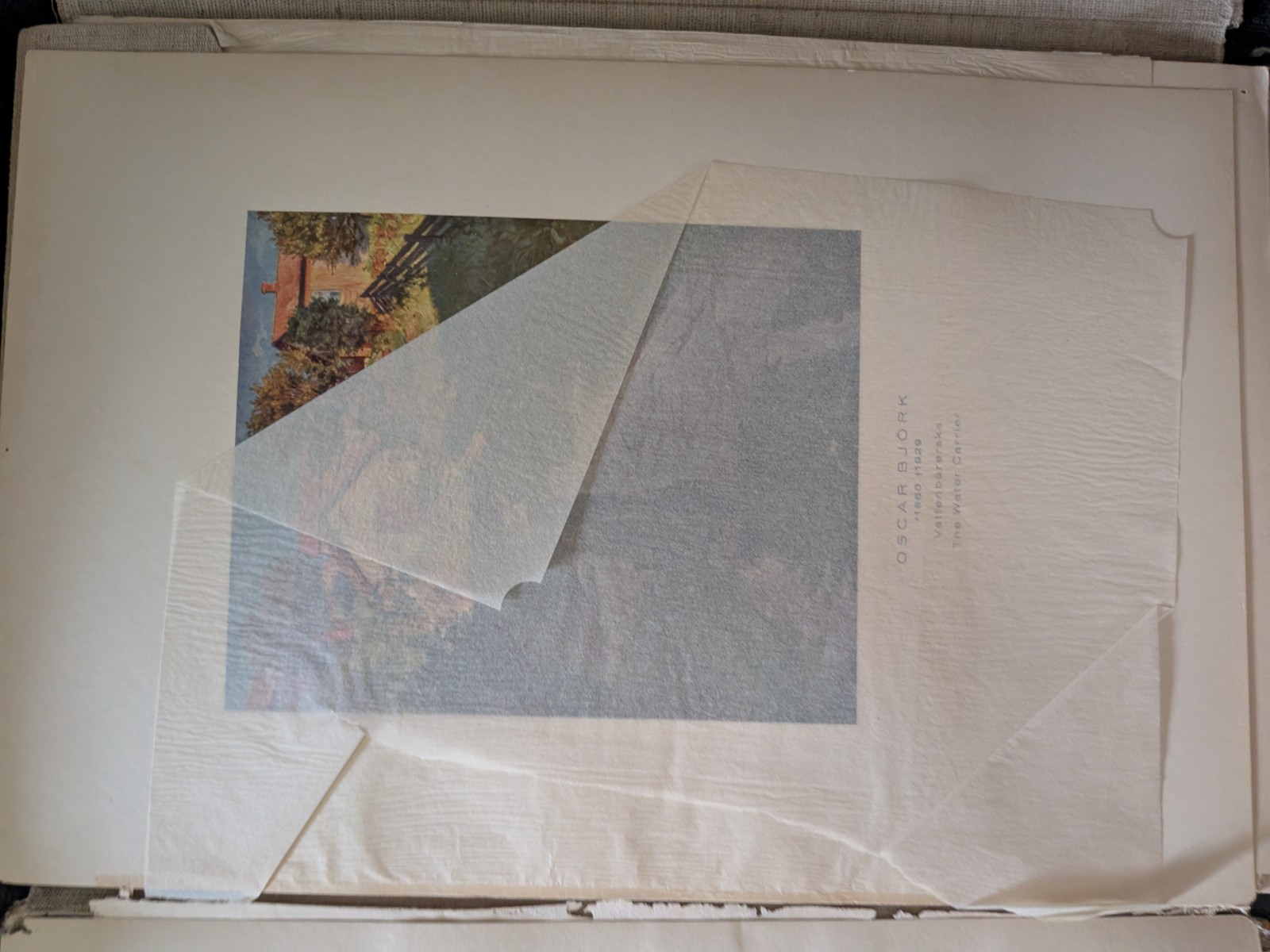 Beautiful SWEDEN : Collection of paintings of swedish landscapes by famous _Rare