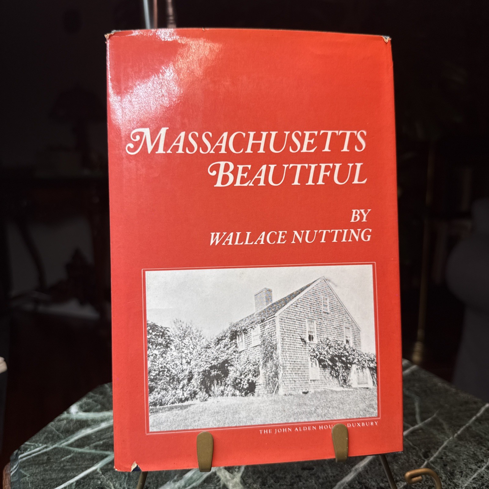 Vintage Massachusetts Beautiful Book Wallace Nutting 1923 Reprint 8th Edition