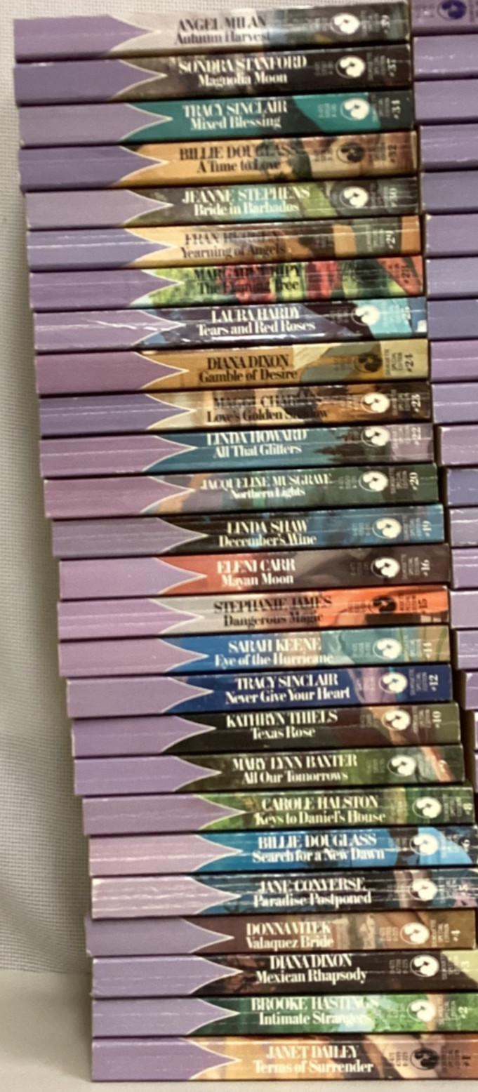 SILHOUETTE SPECIAL EDITION Lot of 103 PB VG #1-150 Vintage Romance Bks 1982-1984