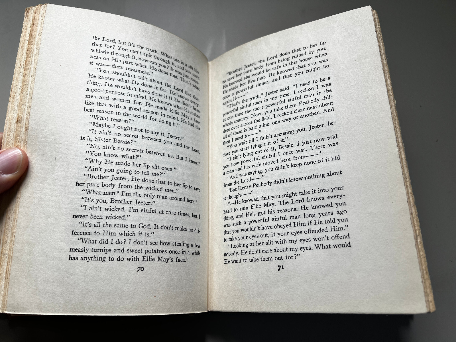 Tobacco Road by Erskine Caldwell (Unabridged Edition) 1932 New Preface By Author