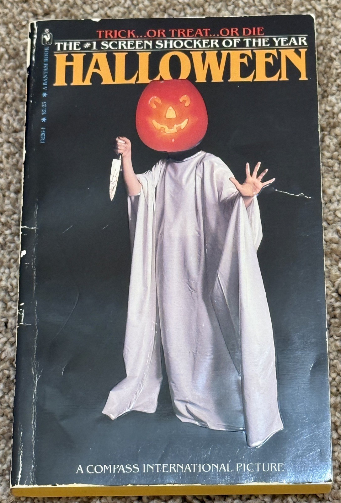Halloween Paperback Book First Edition Bantam Curtis Richards Myers Carpenter
