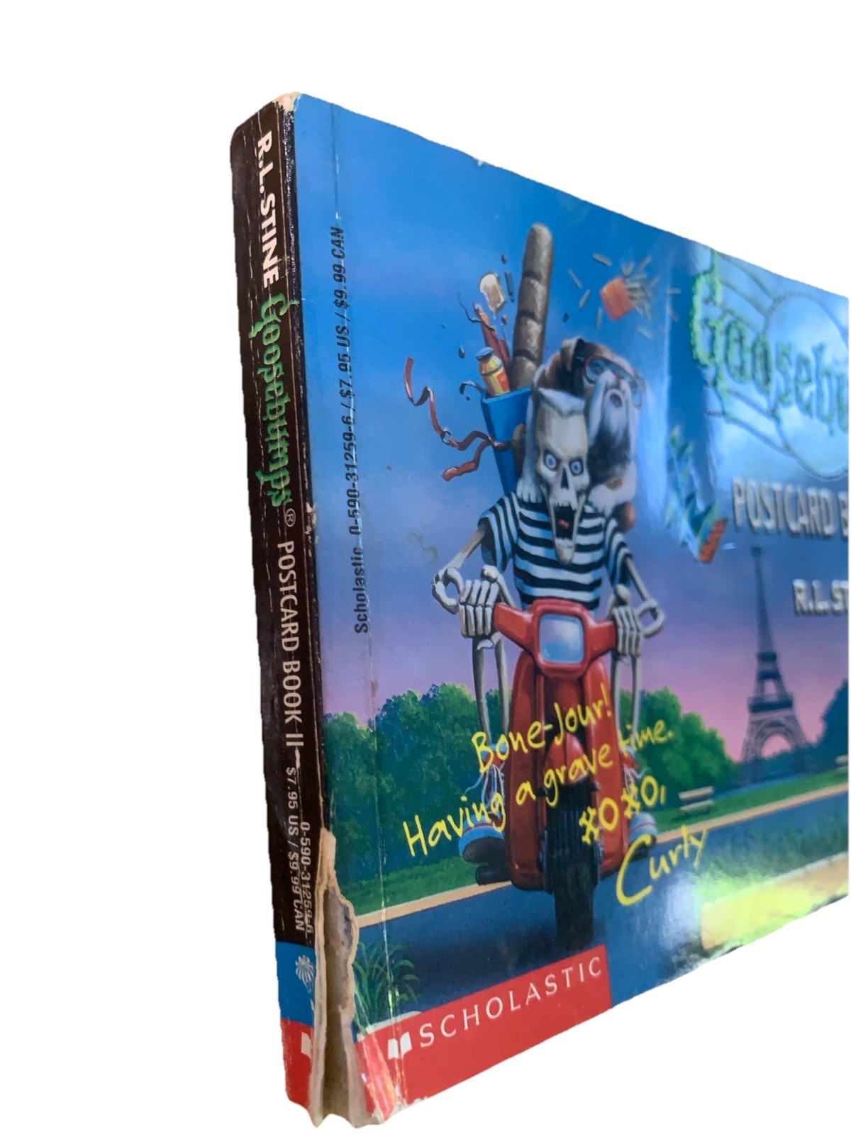 1997 R. L. Stine Goosebumps Postcard Book II (All 30 postcards included)