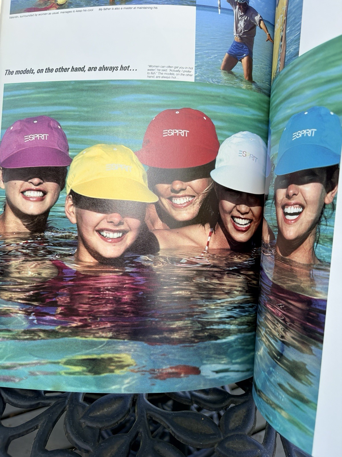 ESPRIT The Making Of An Image 1985 Brand Advertising Design Book &Plastic Sleeve