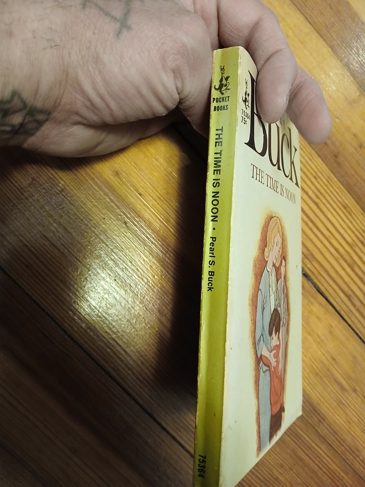 Pearl S. Buck Paperback Book Lot 6 Pocket books and Cardinal editions