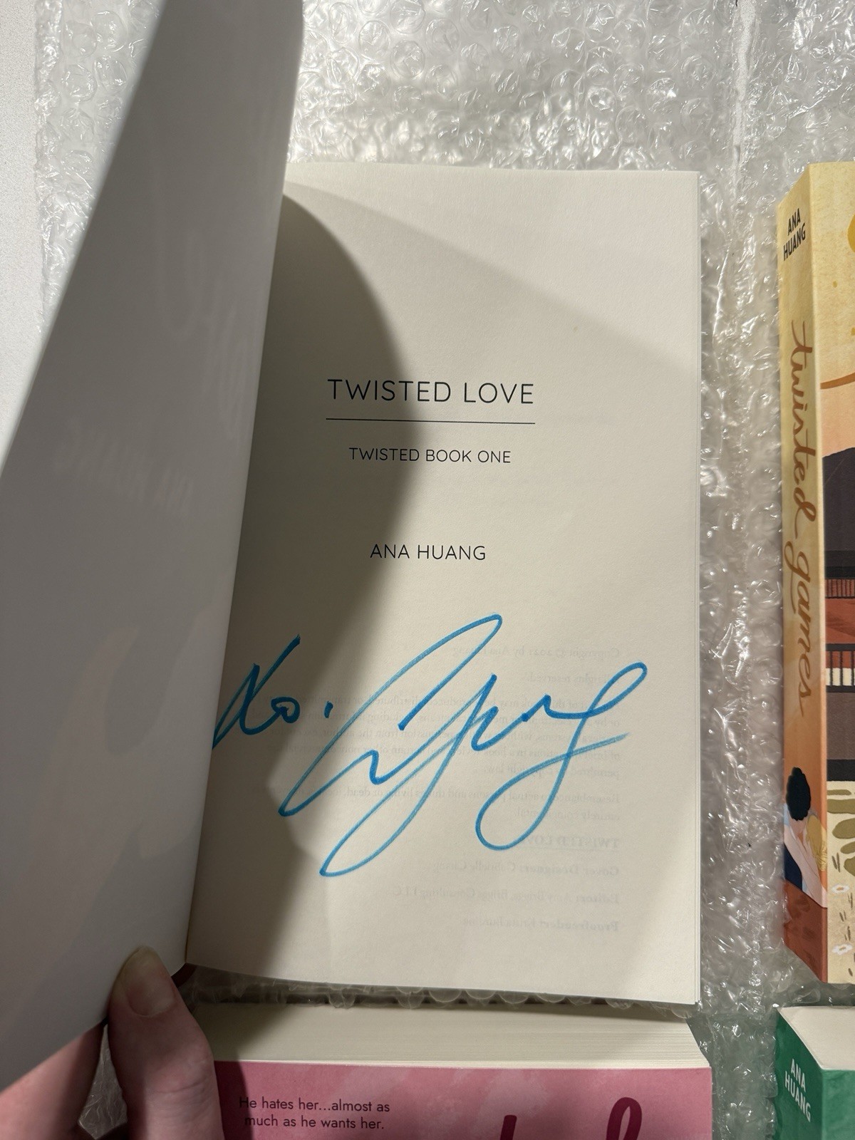 Steamy Lit Special Edition Twisted Series Signed Paperback Set