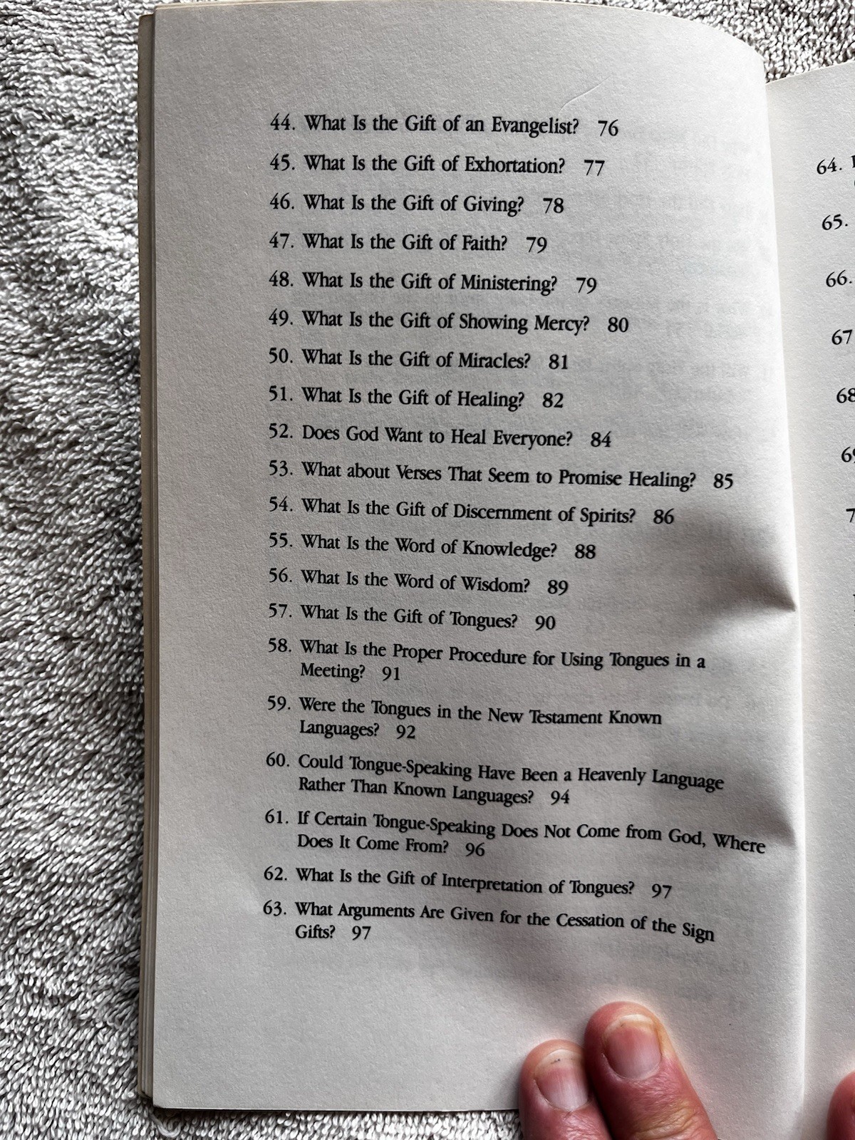 95 Questions People Ask Most About The Holy Spirit – By Stewart – 1987 – VGood