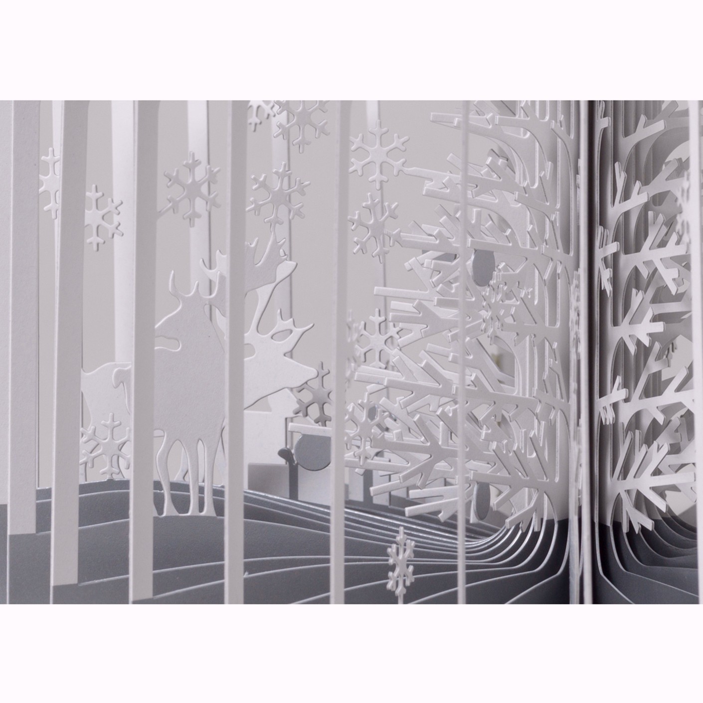 SNOWY WORLD 360°BOOK 3D Gimmick Pop Up Book Yusuke Oono Seigensha