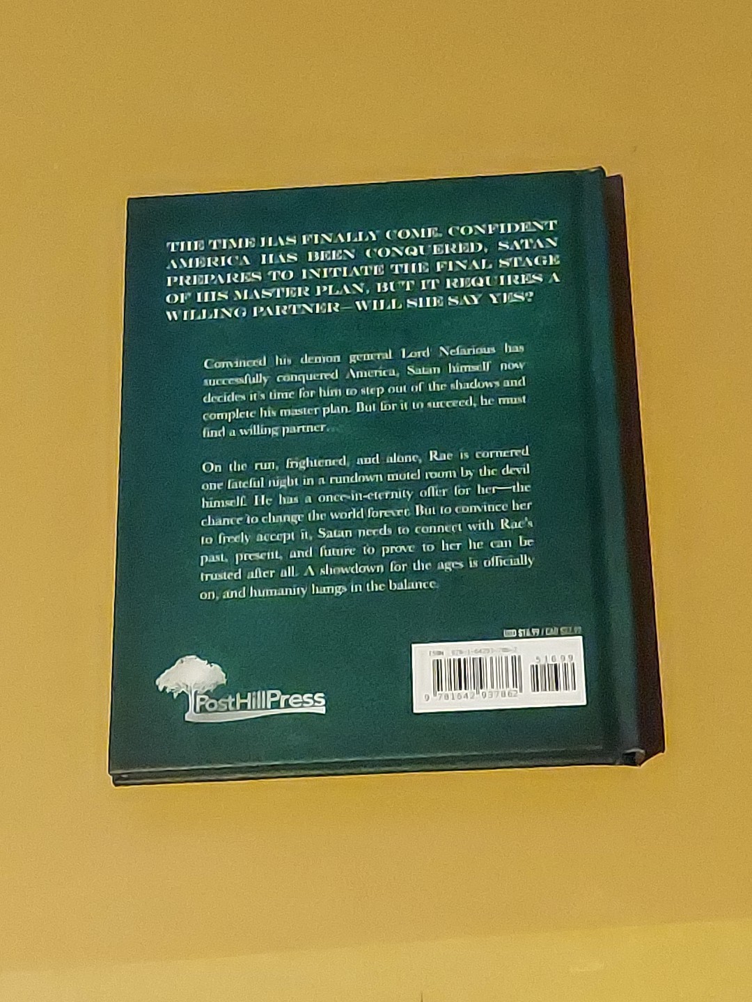 A Nefarious Carol By Steve Deace Hardcover Book, Autographed By Author