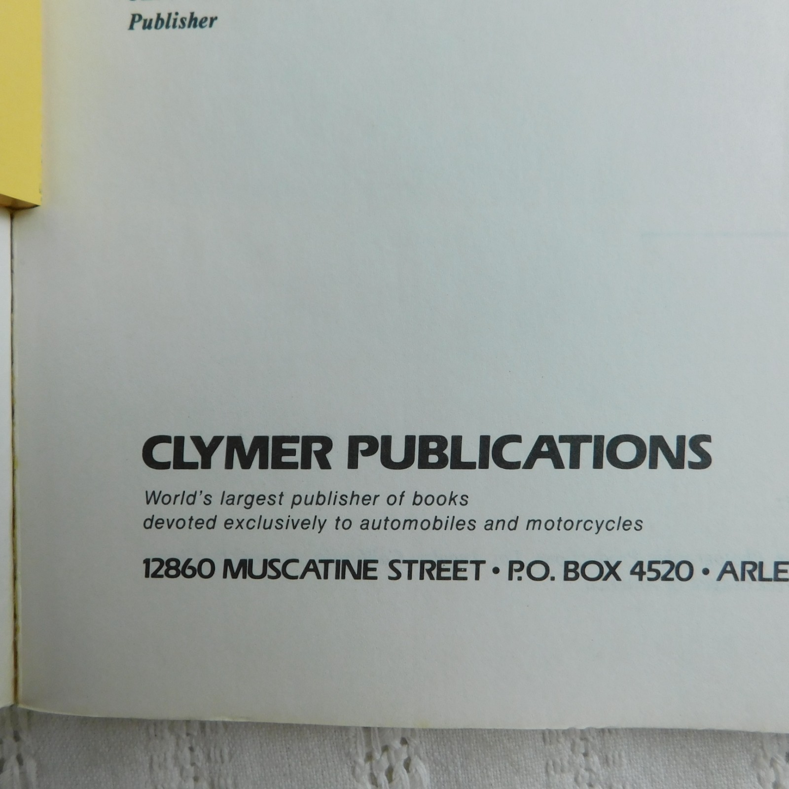 Clymer VW Beetle 1961-1979 Shop Manual (1986 publication) Repair Maintenance EUC