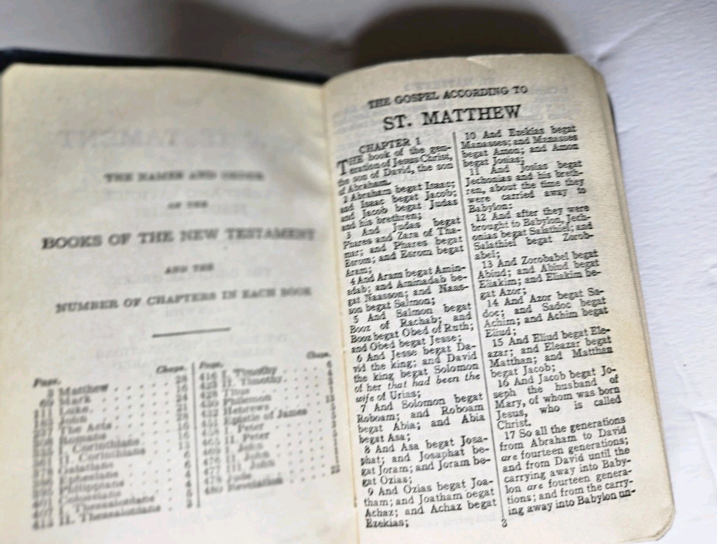 Lot of 3 – Vintage NEW TESTAMENT Vest Pocket Bibles, World and Bible Society