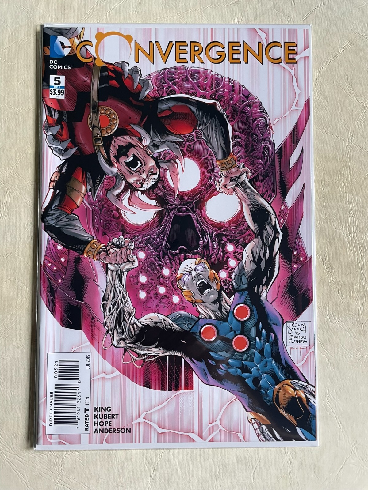 Convergence #0-8 Complete Set DC comics 2015
