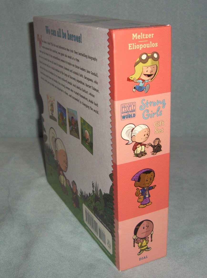 STRONG GIRLS BOOKS GIFT SET ~ Ordinary People Change the World ~ Brad Meltzer