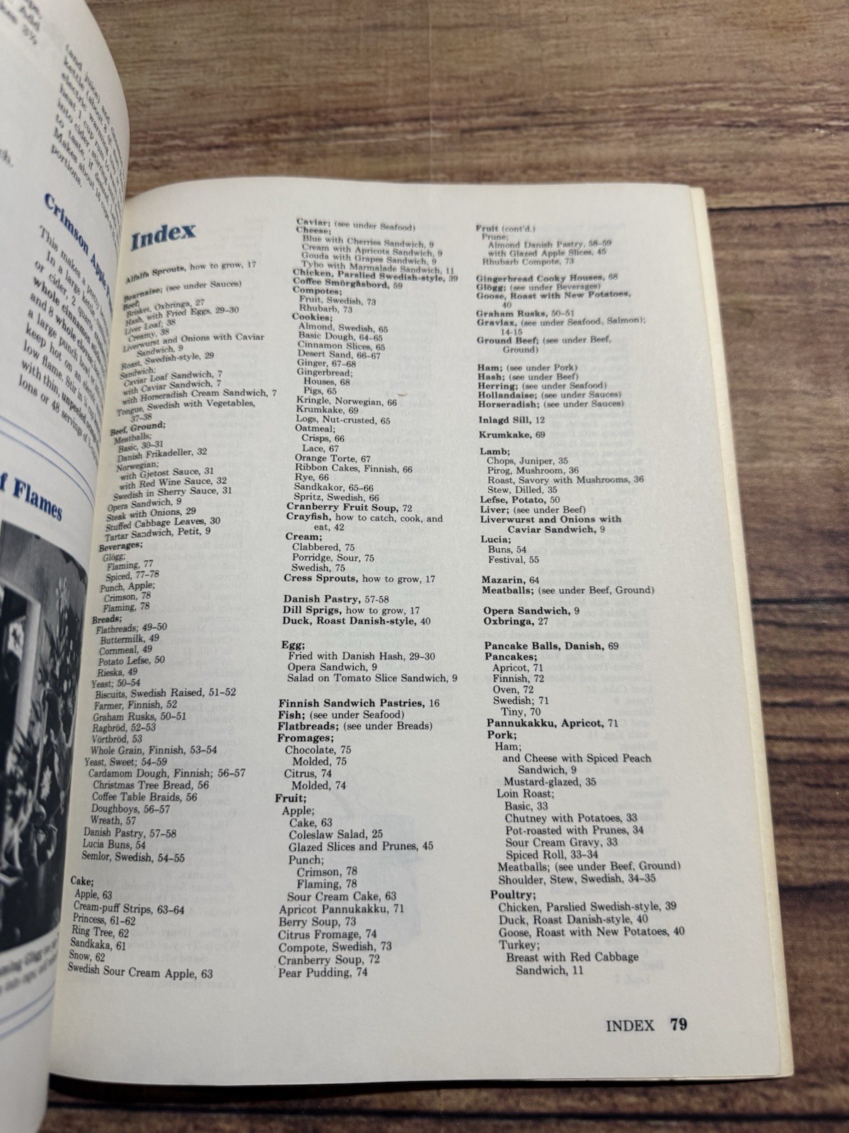 Vintage 1975 Sunset Scandinavian Cookbook Recipes Cook Book Cooking