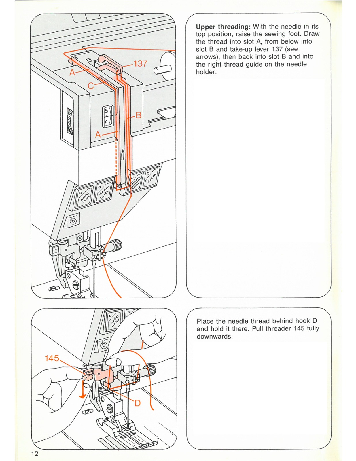 PFAFF Creative 1471 Instruction Book Manual – STEEL WIRE BOUND – TOUGH COVERS