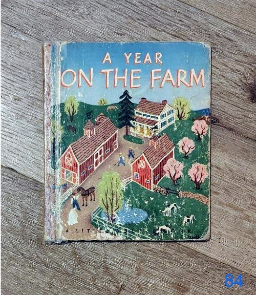 A Year on The Farm – Little Golden Book – 1948