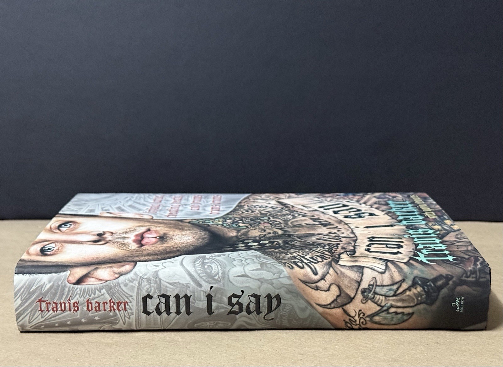 Travis Barker With Gavin Edwards Can I Say Hardcover Book
