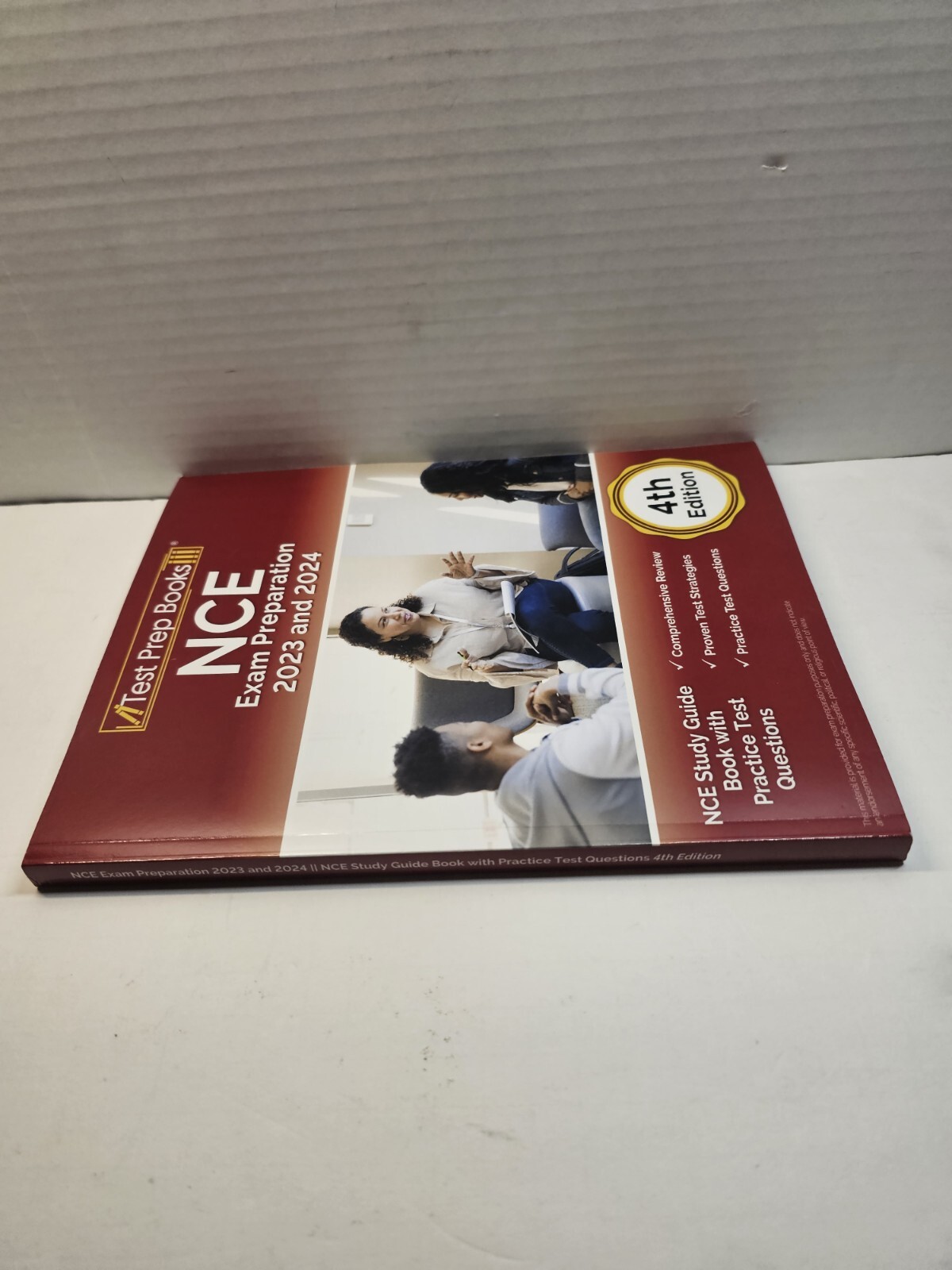 NCE Exam Preparation 2023 and 2024 NCE Study Guide Book with Pra