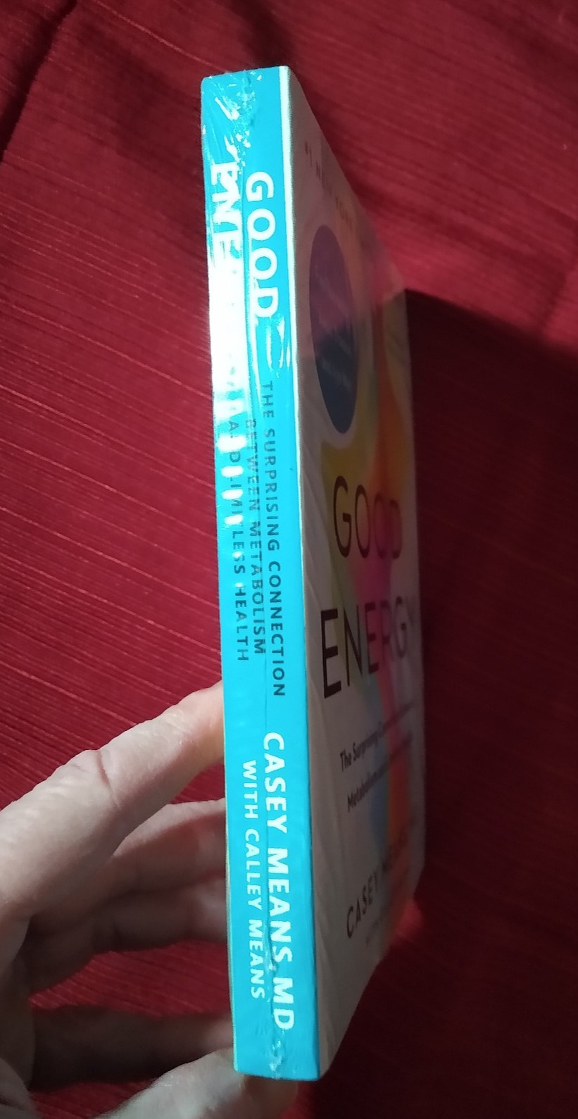 Good Energy by Dr. Casey Means NEW, Shrink-wrapped, Paperback