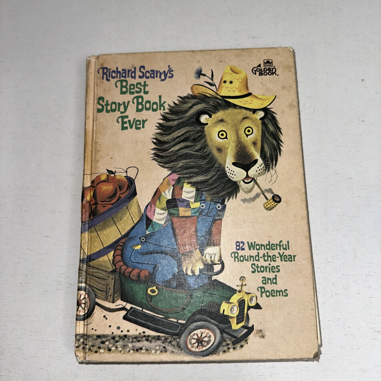 Richard Scarry’s Best Story Book Ever Western Publishing Poetry & Fable Book VG
