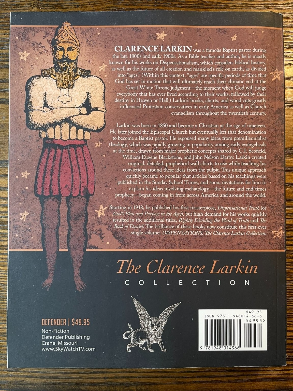 Dispensations Clarence Larkin Collection 2018 Theology Prophecy Defender : VG
