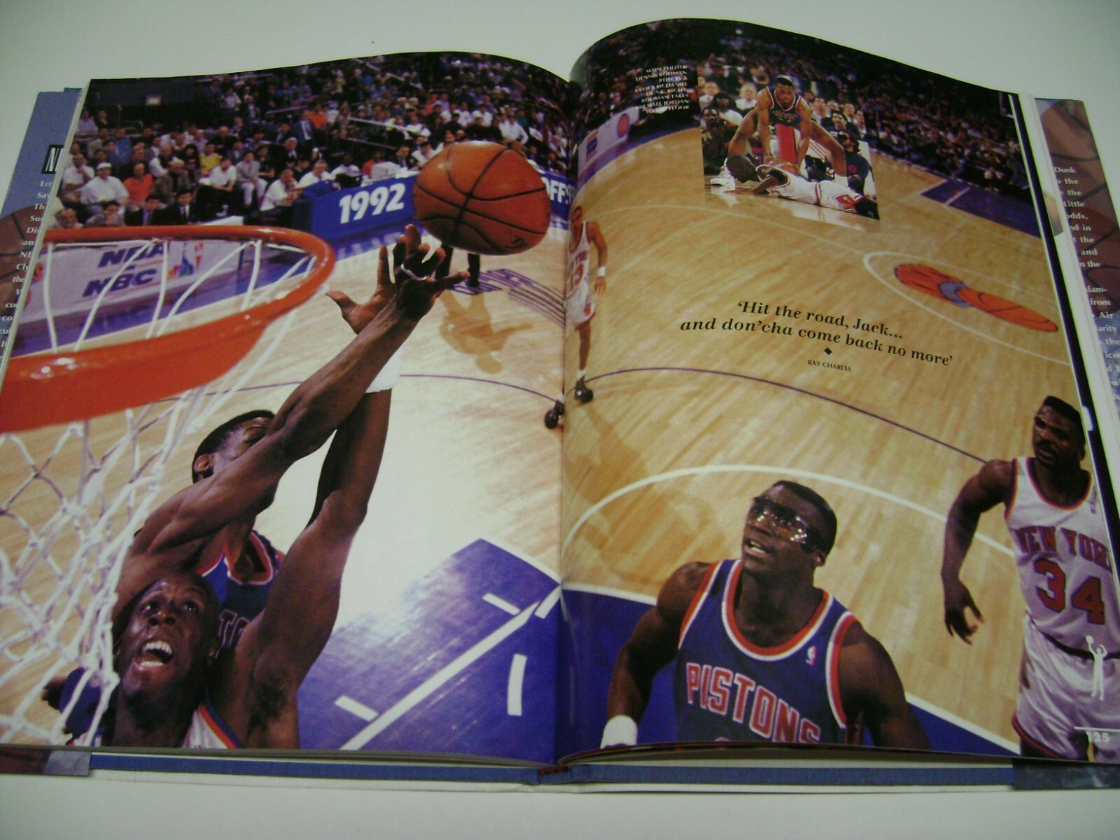 Huge 1993 Hardcover Book NBA JAM SESSION, Photo Salute to the Dunk, 168 pages