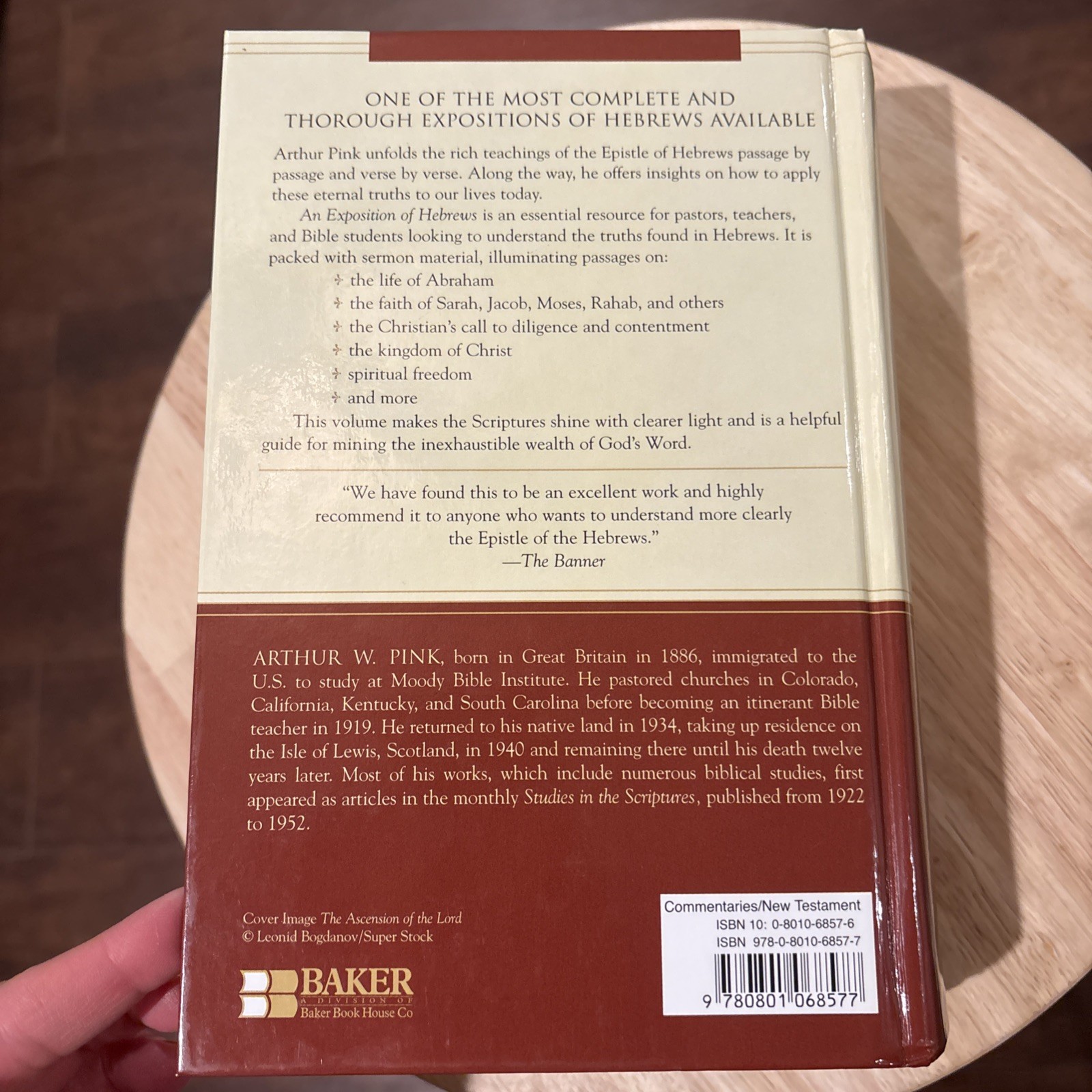 An Exposition Of Hebrews By Arthur W. Pink HB.