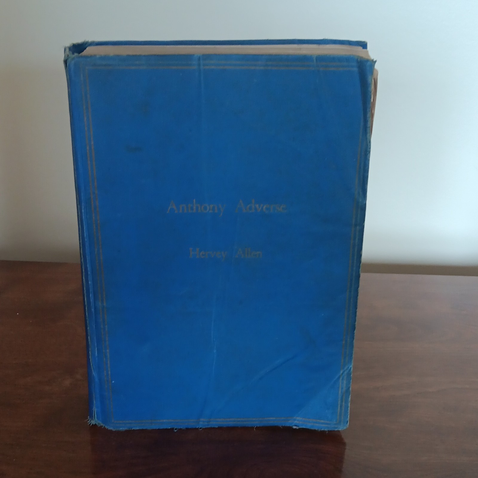 Anthony Adverse Hervey Allen (Hardcover, 1933) Farrar Rinehart