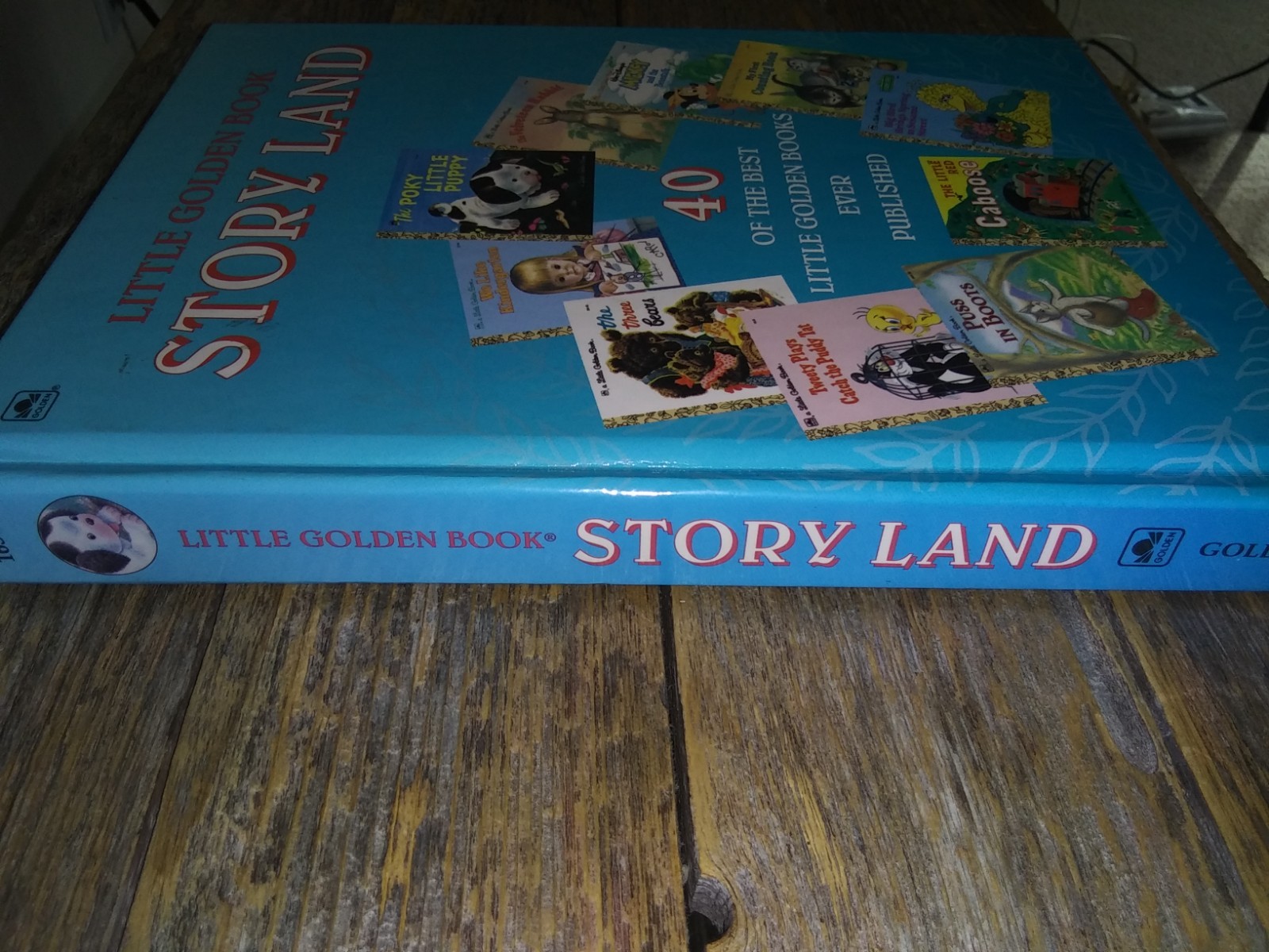 Little Golden Book Story Land 40 Best Stories Childrens Kids Hardcover 256 Pages