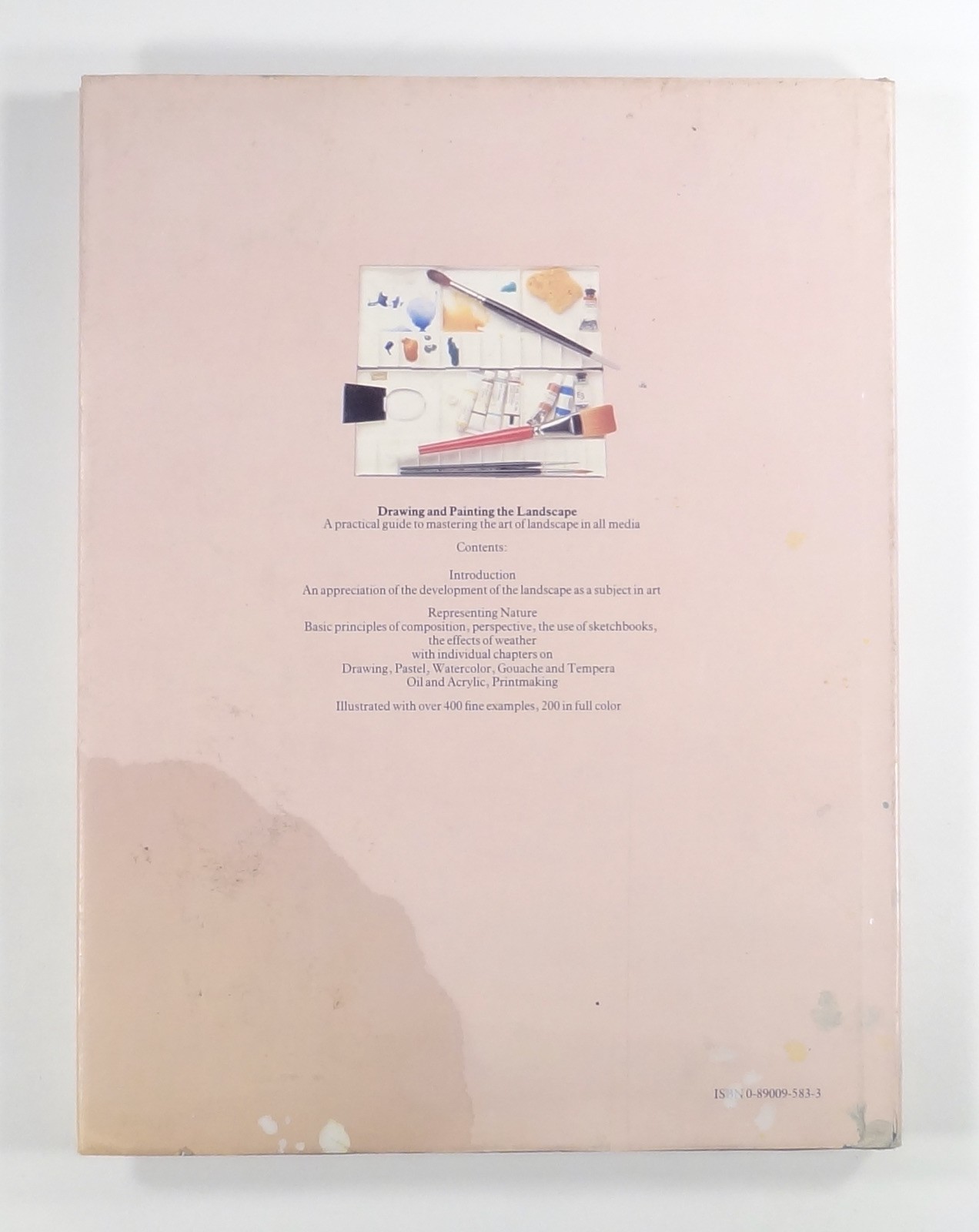 1983 Bartlett DRAWING & PAINTING THE LANDSCAPE art instruction HC/DJ composition
