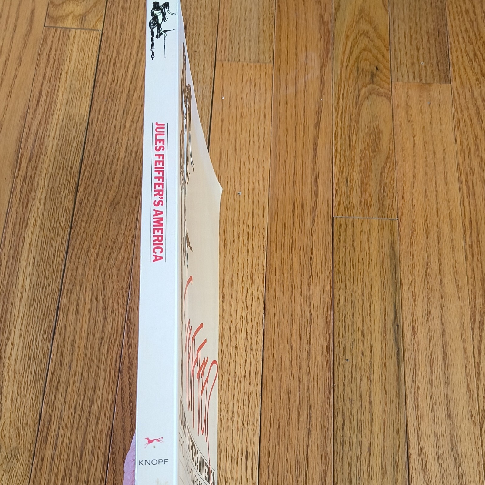 Alfred A. Knopf Jules Feiffer’s America PB 1982 1st Ed A Borzoi Book Humor