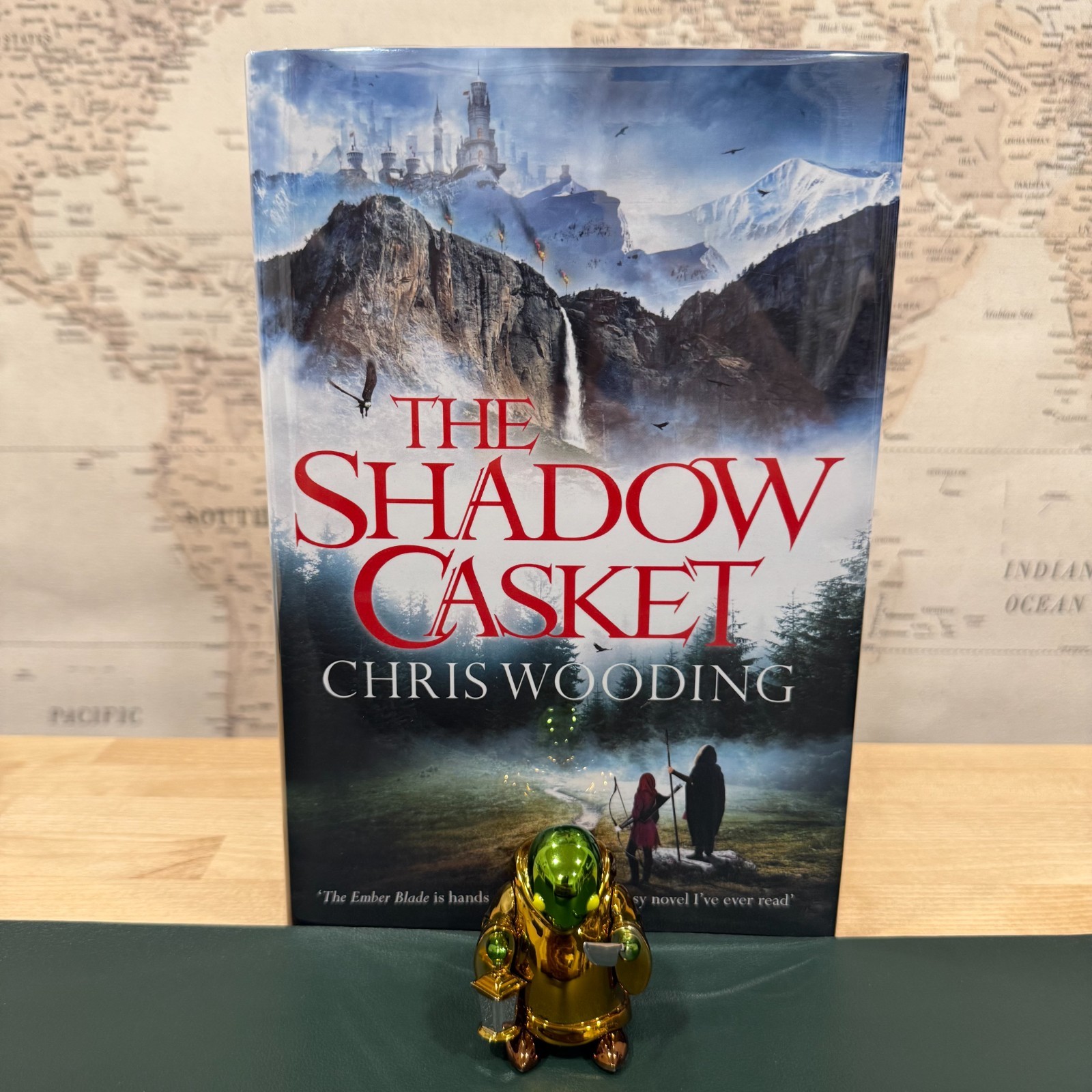 The Ember Blade + The Shadow Casket by Chris Wooding (The Broken Binding SIGNED)