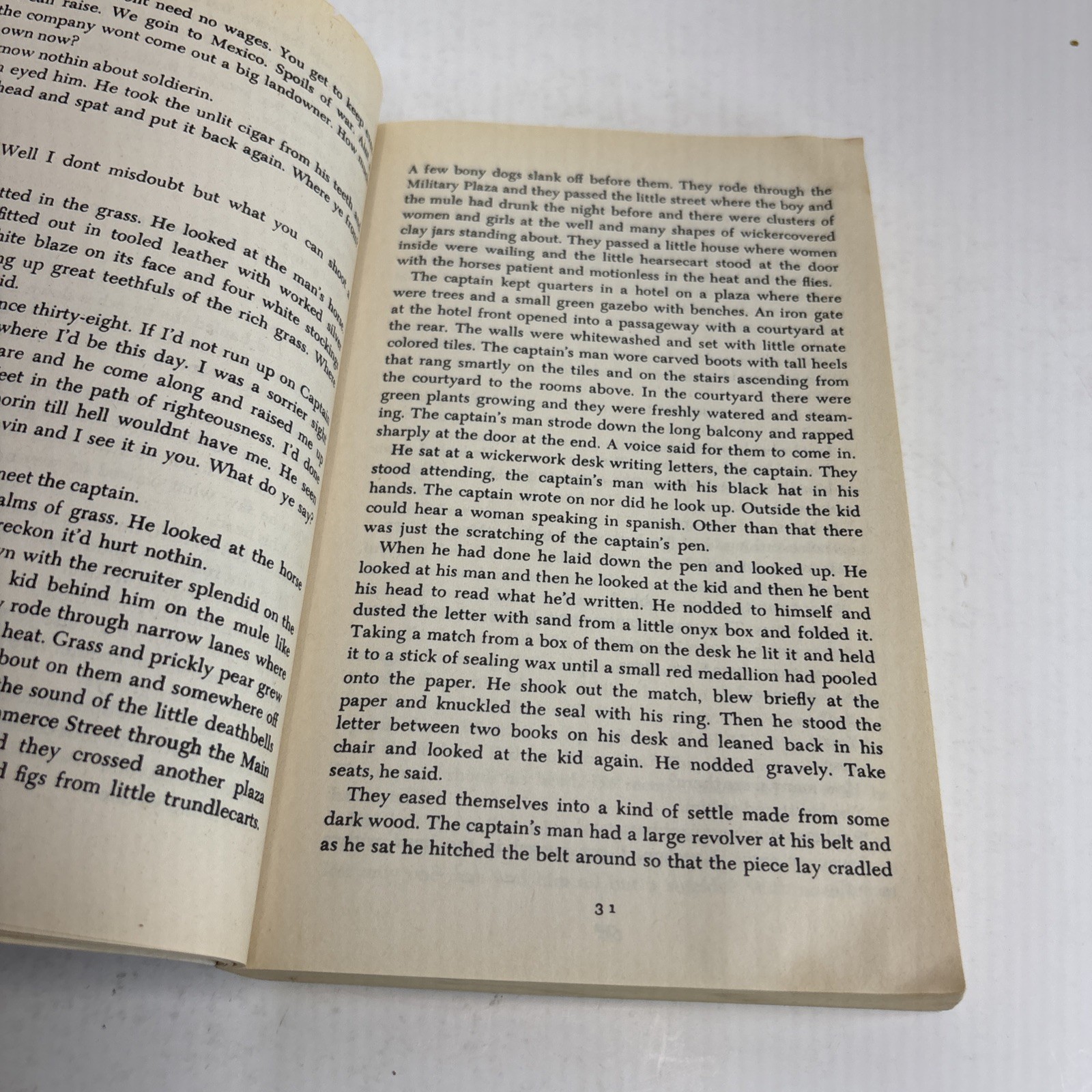Blood Meridian – Cormac McCarthy 1992 1st Edition, Vintage- Good