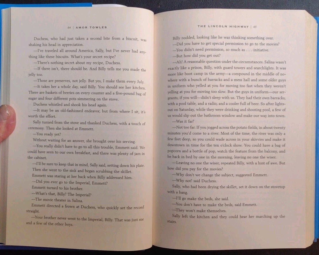 The Lincoln Highway by Amor Towles