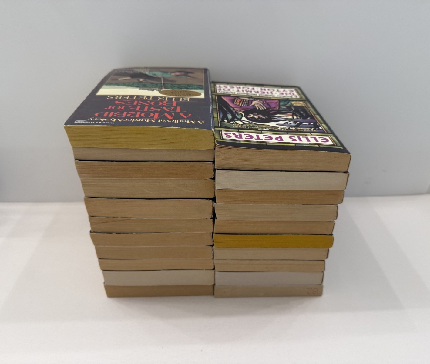 Complete set of 21 vintage Brother Cadfael mystery paperbacks Ellis Peters