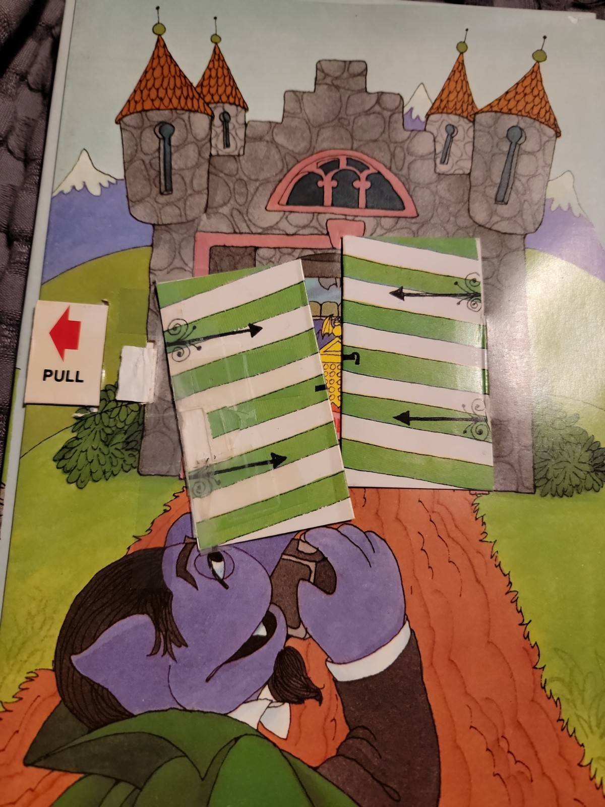 Vtg Sesame Street The Count’s Counting Pop-Up Book 1980 Jim Hensons’s Muppets