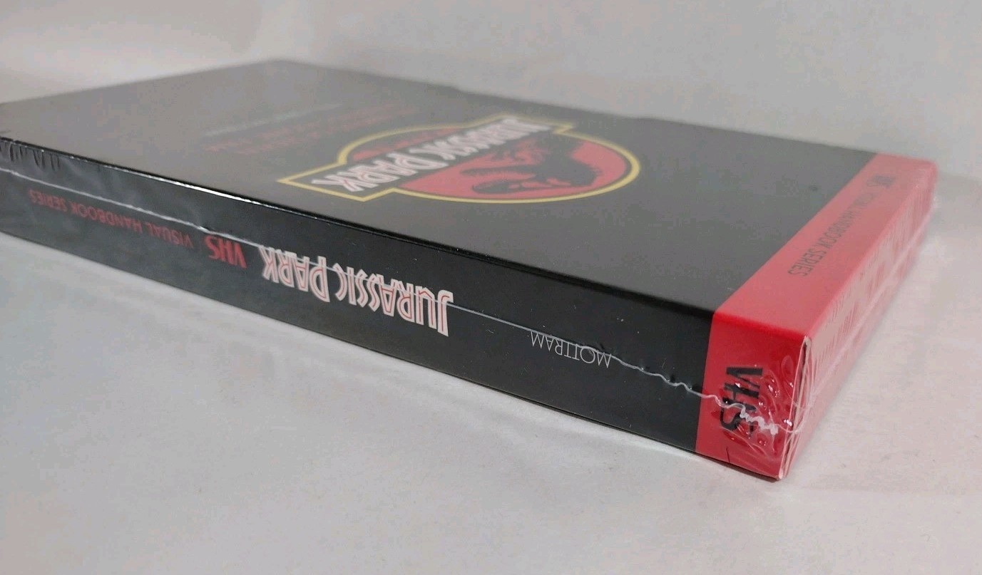 Jurassic Park: VHS (2026) James Mottram Visual Handbook Series HC New Sealed